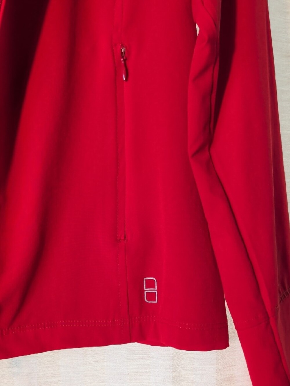 Lucy Red Zip-Front Utility Jacket - Picture 3 of 5